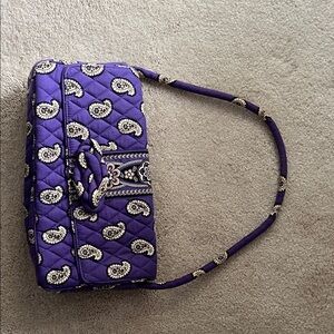 Vera Bradley Purple Patterned Shoulder Bag